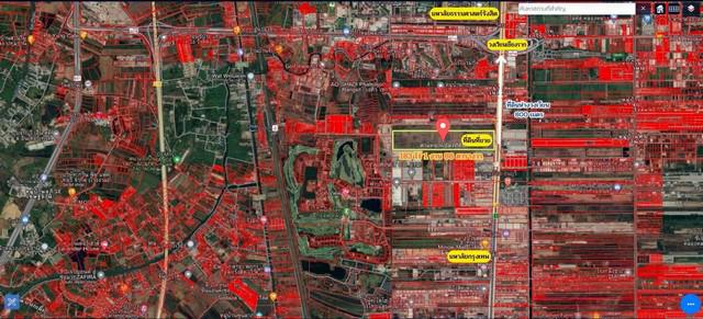 ขายที่เปล่าติดถนนพหลโยธินขายที่เปล่าคลองหลวงปทุมธานีผังเมืองสีส้ม ต.คลองหนึ่ง อ.คลองหลวง จ.ปทุมธานี