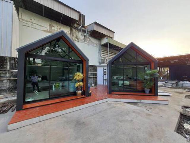 ด่วน ขายบ้านน็อคดาวน์ Modi House  มือสอง จำนวน 2 หลัง จ.นนทบุรี