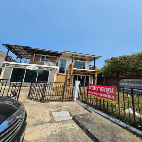 ขาย บ้านเดี่ยว 2 ชั้น สไตล์โมเดิร์น หมู่บ้าน The Gallery พุทธมณฑลสาย4 ขายขาดทุน..ไปตกแต่งเองนะคะ