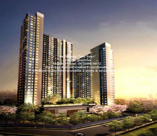 ขายคอนโด เดอะ เบส สุขุมวิท 77 (The Base Sukhumvit 77) BTS อ่อนนุช ตึก A ชั้น 22 ห้องมุม 56.98 ตร.ม. 2 น 2 น้ำ ราคา 5.10 ล้านบาท