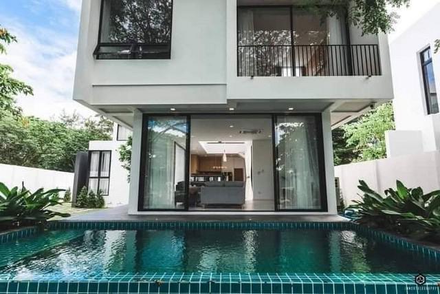 ให้เช่าพูลวิลล่าสวย สไตล์โมเดิร์น ตกแต่งสวย โซนหางดง 