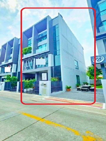 ลิฟท์พร้อม ถ.สรงประภา รร.นานาชาติฮาร์โรว์ 3.4 กม. โฮมออฟิศ 4ชั้น 4นอน 6 น้ำ หลังหัวมุมติดสวน แฮปปี้ อเวนิว ดอนเมือง 800 ม. 24ตร.วา. 8 แอร์