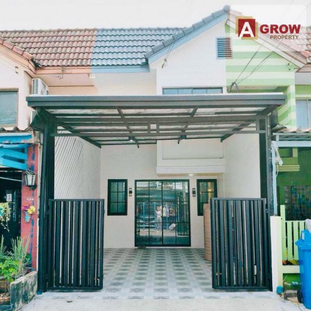 หมู่บ้านสายไหมวิลล่า ซอยสายไหม 77 บ้านรีโนเวทใหม่ทั้งหลัง เฟอร์ฯครบ พร้อมเข้าอยู่