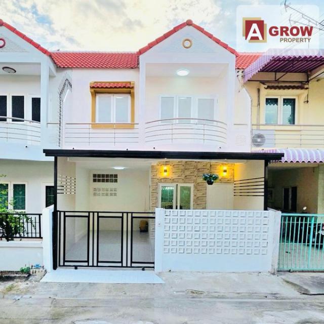 หมู่บ้านเฟื้องฟ้า 11 เฟส 4 ซอยมังกร-นาคดี บ้านรีโนเวทใหม่ พร้อมเข้าอยู่