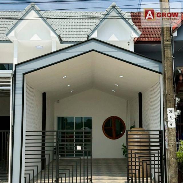 หมู่บ้านสินอนันต์ ถนนเลียบวารี 55 มีเทอเรสหลังบ้าน ชมทุ่งฟิวทุ่งนา บ้านน่าอยู่ อากาศดีมาก