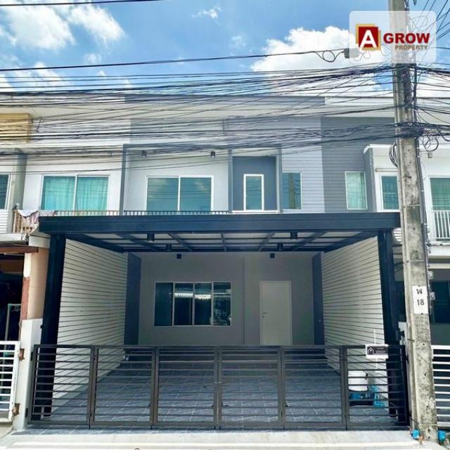 ม. เดอะคอนเนค สุวรรณภูมิ1 ถนนเมน บ้านรีโนเวทใหม่พร้อมเข้าอยู่ได้เล