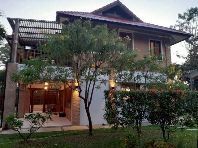 บ้านสวน ชั้นเดียว ทำเลดี พื้นที่กว้าง เฟอร์ครบ แม่ริม 