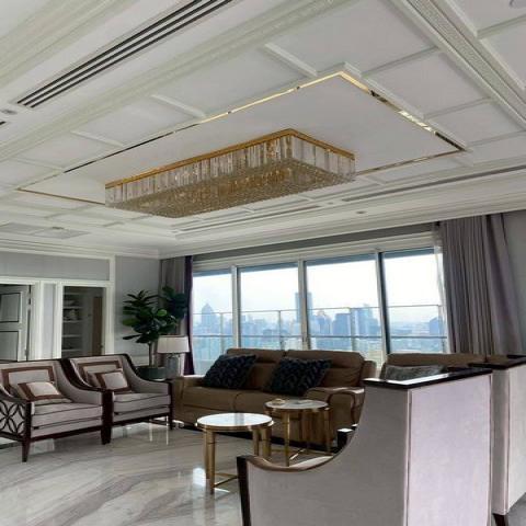 ขายหรือให้เช่า คอนโด 5 ห้องนอน Q Asoke Penthouse 274 ตร.ม. ชั้น 42 ติด MRT เพชรบุรี เฟอร์ระดับ 5 ดาว