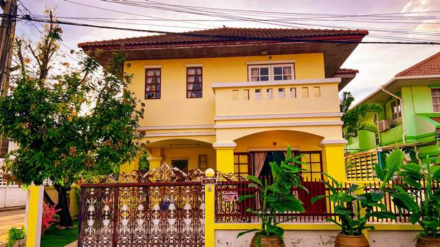 บ้านเดี่ยว 2 ชั้น ตกแต่งสวย พร้อมอยู่ หมู่บ้านณัฐนันท์ ซอยวัดเวฬุวนาราม 34 ดอนเมือง