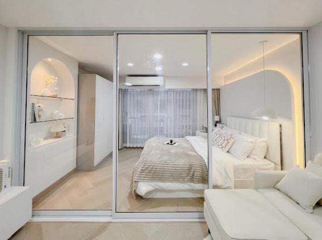 P922 ขาย คอนโด city villa ซิตี้วิลล่า ลาดพร้าว 126 ลาดพร้าว130 ชั้น 9 อาคาร G1 รีโนเวทใหม่ สวย พร้อมเข้าอยู่