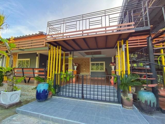 ขายบ้านพร้อมที่ดิน 6 ห้องนอน 5 ห้องน้ำ สไตล์รีสอร์ท ใกล้อำเภอกำแพงแสน นครปฐม พร้อมอยู่