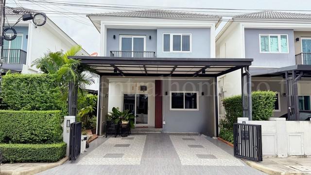 บ้านแฝด ชวนชื่น พาร์ค อ่อนนุช - วงแหวน ราคาถูกที่สุดในโครงการ ทำเลดี