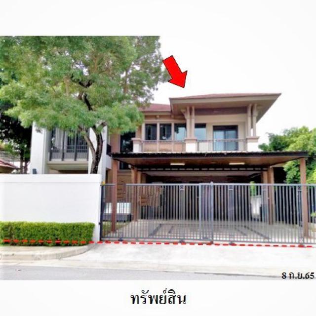 ขายบ้านเดี่ยวมือสอง เขตตลิ่งชัน กรุงเทพมหานคร โครงการ นันทวัน ปิ่นเกล้า - ราชพฤกษ์