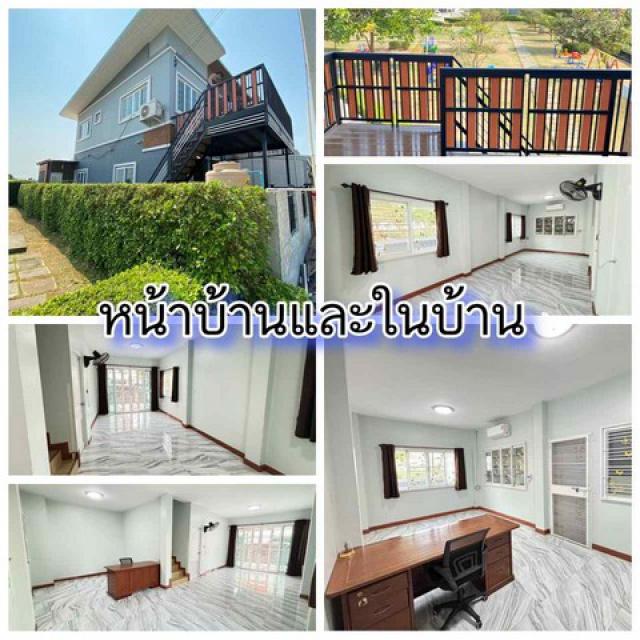 ให้เช่าบ้าน หมู่บ้านชลิดา รังสิต คลองสาม พร้อมเฟอร์ร์นิเจอร์ ติดสวนหย่อม บรรยากาศดี 