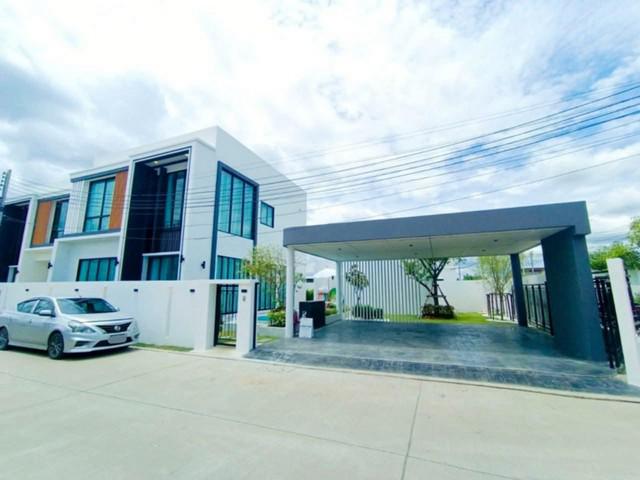 ขายบ้าน2ชั้น พูลวิลล่า เริ่ม64ตรว. 4นอน4น้ำ 5.99ลบ. พร้อมเฟอร์ ใกล้เทศบาล ต.สันผักหวาน อ.หางดง เชียงใหม่