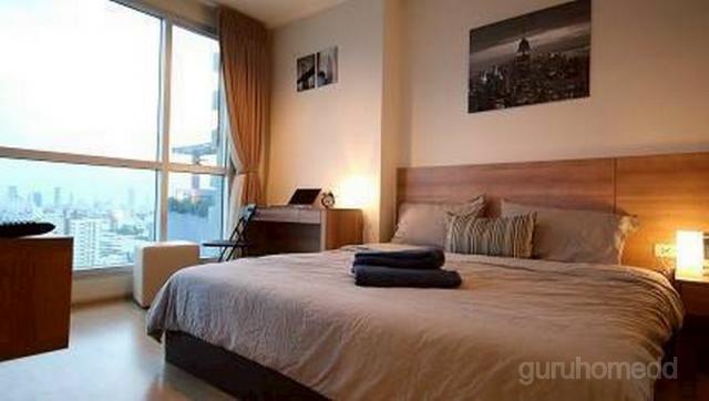 ให้เช่าคอนโด Rhythm Huaykwang ห้องมุมขนาด 46 ตรม 1นอน 1น้ำ เฟอร์นิเจอร์ครบพร้อมเข้าอยู่ ใกล้ MRT ห้วยขวาง - ghd000664R