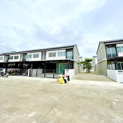 BTS ศรีนครินทร์ รักสัตว์ เฟอร์หรูครบ ให้เช่าทาวน์เฮาส์ พฤกษา 2 ชั้น หลังริม 23 ตร.วา. 184 ตร.ม. จัดเต็มเฟอร์ เครื่องใช้ไฟฟ้า 3 นอน 