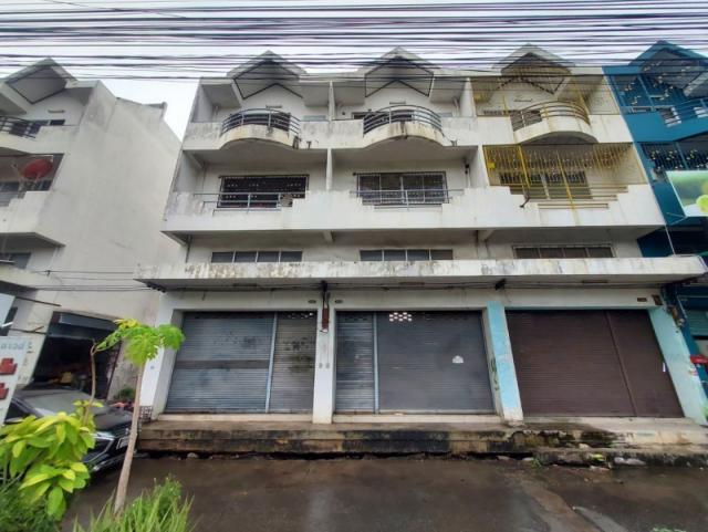 ขายอาคารพาณิชย์  3 ชั้น พร้อมชั้นลอย 2 คูหา เขตมีนบุรี กรุงเทพมหานคร 
