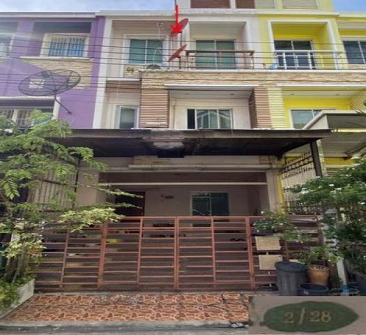 ขายทาวน์เฮ้าส์หมู่บ้านเดอะเนเจอร์ซิตี้ ถนนเลียบคลองภาษีเจริญฝั่งใต้ แขวงหนองแขม เขตหนองแขม กรุงเทพฯ