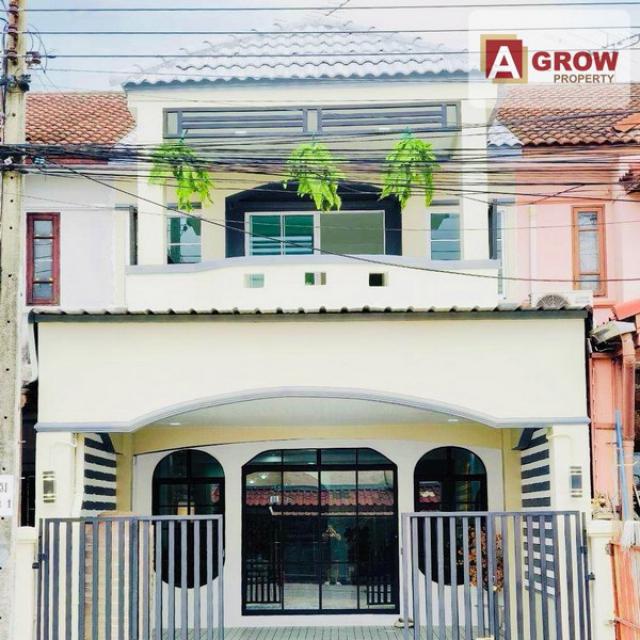 หมู่บ้านเคซี 1 ซอยหทัยราษฎร์ 39 ถนนเมน ตัวบ้านมีเทอเรส บิ้วอินตกแต่งแบบจัดเต็มพร้อมอยู่