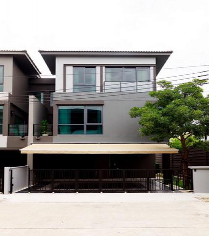 HR2689ให้เช่าบ้านแฝด 3 ชั้น โครงการบ้านกลางเมือง ดิ อิดิชั่น บางนาวิวทะเลสาบ ติดกับสนามกอล์ฟเมืองแก้ว บางนา