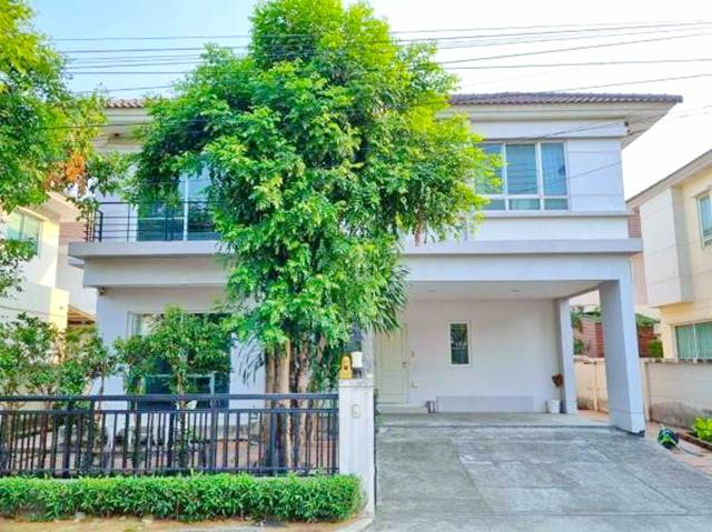 วงแหวน พระราม9 ARL คฤหาสน์ บ้านเดี่ยว 2 ชั้น 52ตร.วา.222ตร.ม.บ้านทับช้าง 1.6 กม. รร.นานาชาติแอสคอต ฟอร์ บิวท์อิน 3นอน  พาซิโอ มอลล์
