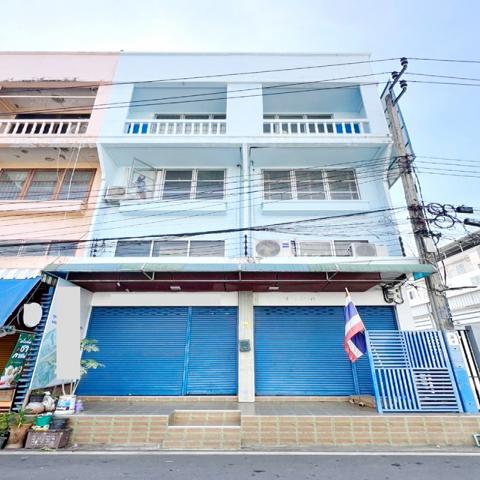 พระราม2 1-5 ตลาดโอ๋เอ๋ 300ม. BTS ตลาดพลู 4กม.ให้เช่าอาคารพาณิชย์ 2 คูหา 3.5 ชั้น ตีทะลุ  .4 นอน 4 น้ำ ตลาดอินดี้ 1.5 กม. 405 sq.m.