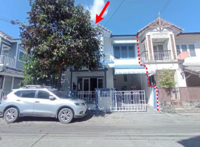 ทาวน์เฮ้าส์ 2 ชั้น เนื้อที่ดิน 24.0 ตารางวา โครงการบ้านฟ้าปิยรมย์ เรือนหลวง ซอย 14 ถนนลําลูกกา ตําบลบึงคําพร้อย 