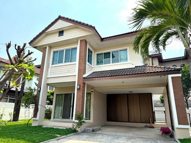 ให้เช่าบ้านเดี่ยว 2 ชั้น 75 ตรว. 4 ห้องนอน หมู่บ้านสัมมากร รามคำแหง 112 เดินทางสะดวก ใกล้วงแหวนรอบนอก 