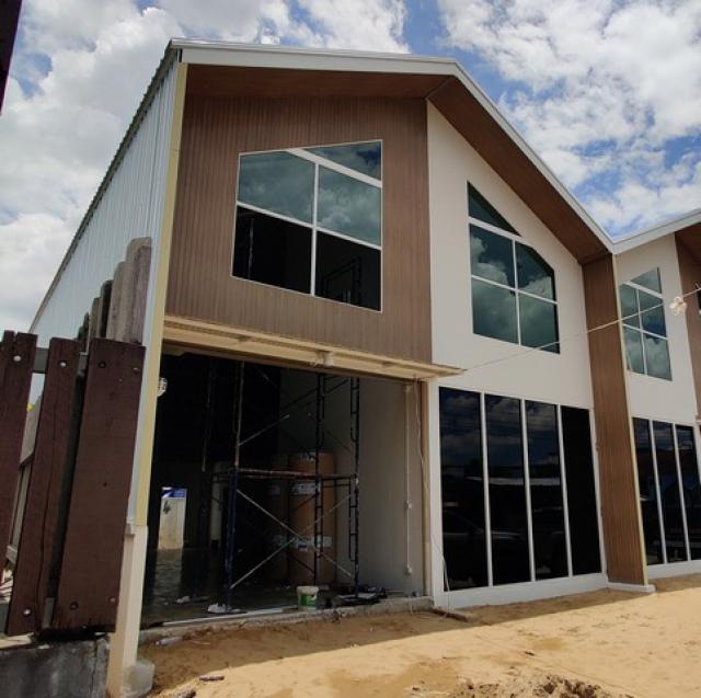  ให้เช่าโกดังสร้างใหม่ 225 ตรม.ตบแต่งแนว มินิมอล nordic  ซอย รามอินทรา 58