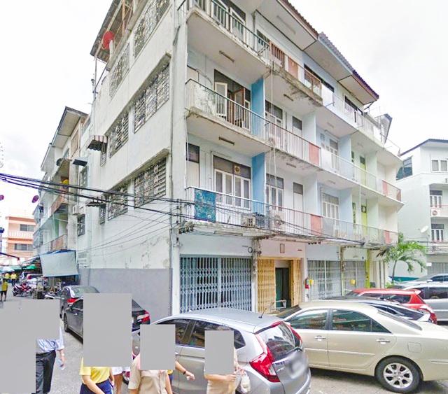 กรุงเกษม  สะพานพระราม8 450ม. MRT วัดมังกร 3.3 กม.ให้เช่าอาคารพาณิชย์ 4 ชั้น ตลาดนางเลิ้ง 1.3 กม. ถนนข้าวสาร 1.6 กม. 