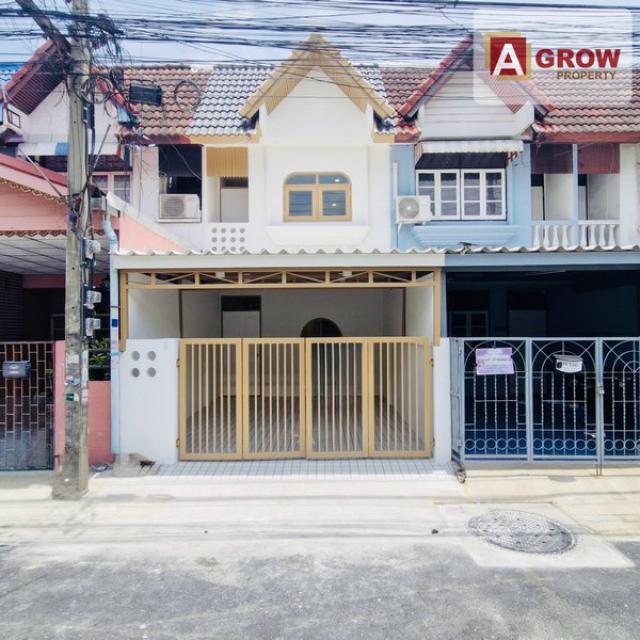 หมู่บ้านเด่นชัย บางเมือง บ้านสวย ตกแต่งครบ พร้อมเข้าอยู่