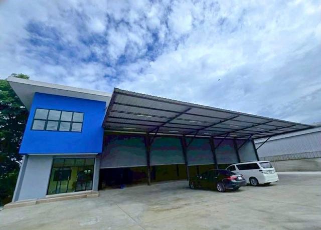 ห้องพักคนงาน 960 ตร.ม. โลตัส นราภิรมย์  2.0 กม.ให้เช่าโกดัง พร้อมออฟฟิศ 2 ชั้น 240 ตร.วา.