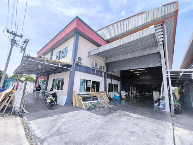 ขาย-เช่า โรงงาน โกดัง ออฟฟิศ 2 ชั้น ตลาดเศรษฐกิจ 1.3 กม.  นาดี  ตลาดแคราย 1.33 กม. รร.วัดบางปิ้ง 2.9 กม. 280 ตร.วา. 1,250 ตร.ม. 