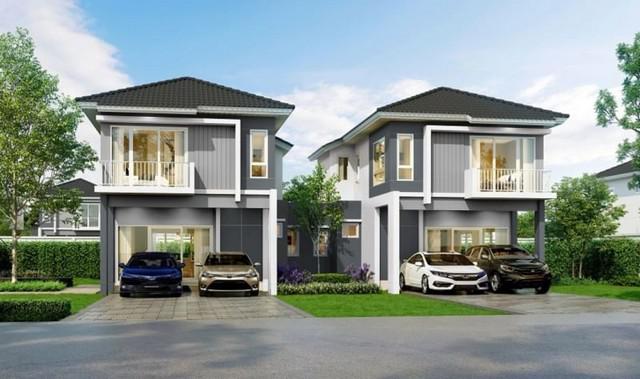 ขายบ้านเดี่ยวสไตล์โมเดิร์น หมู่บ้านศุภาลัย วิลล์ ศรีราชา-บ่อวิน ชลบุรี FP-H01142 