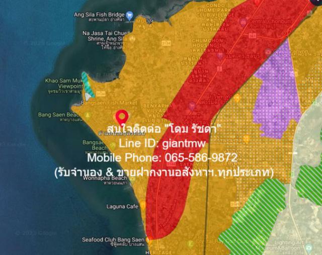 ที่ดิน ที่ดิน ถนนบางแสน สาย 3 จ.ชลบุรี 39100000 บาท  ขนาด 82 ตรว. 3 Ngan 1 ไร่ ใกล้ หาดบางแสน 1 กิโลเมตร one price ที่ดินมีรูปร่างสี่เหลี่ยมคางหมู และมีหน้ากว้างติดถนนมาก อยู่ในผังเมืองสีส้ม (EEC) และอยู่ไม่ห่างจากแหล่งท่องเที่ยวสำคัญของบางแสนมากมาย 