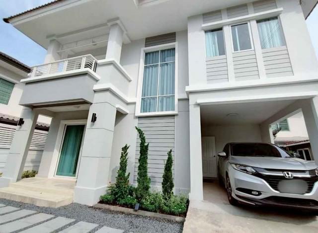  ให้เช่า บ้านเดี่ยวพร้อมเฟอร์นิเจอร์ หมู่บ้านพฤกษาวิลเลจ เดอะซีซัน ร่มเกล้า-ลาดกระบัง 