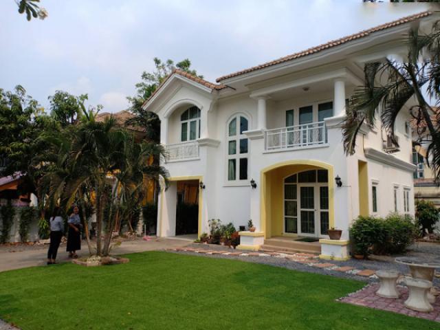 ให้เช่าบ้านเดี่ยว 2 ชั้น100ตร.ว พื้นที่ใช้สอย 180ตร.ม 3ห้องนอน 2ห้องน้ำ แอร์ 3 เครื่อง ถนน สุวินทวงค์ เขตมีนบุรี ราคาเช่า 16,000 บ/ด