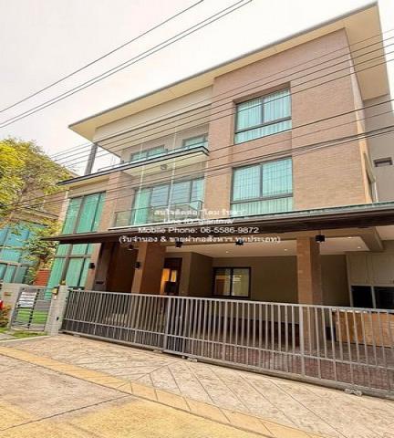 บ้าน ให้เช่าบ้านเดี่ยว 3 ชั้น Modern Style ถ.รัชดาภิเษก (MRT วงศ์สว่าง) 72 ตร.ว. 5 น 6 น้ำ 3 จอดรถ ราคา 160,000 บาท/เดือน  160000 thb ใกล้กับ MRT วงศ์สว่าง ดี-งาม