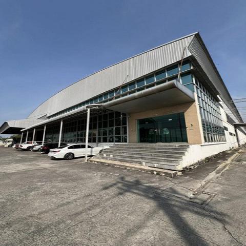 ให้เช่าโรงงานเฟอร์นิเจอร์ 12 ไร่ สร้างเต็มพื้นที่ ใกล้ถนน346 ย่านไทรน้อย นนทบุรี