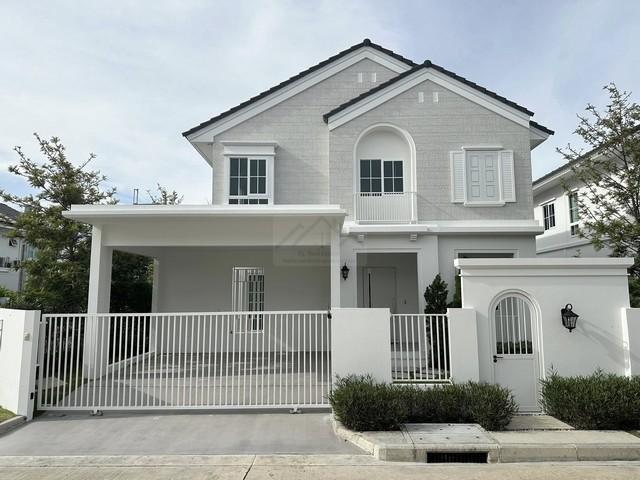 ให้เช่าบ้านเดี่ยว แปลงมุม หมู่บ้าน ชัยพฤกษ์ บางนา เฟอร์พร้อมเข้าอยู่