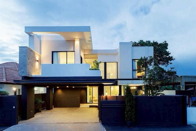 พูลวิลล่าหลังใหญ่ โมเดิร์นสุดหรู โครงการ กุลพันธ์วิลล์9 หางดง 